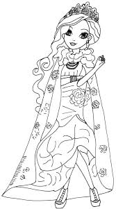 Free Online Printable Ever After High Coloring Sheets Letscolorit Com