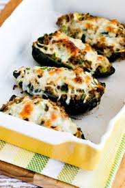 Cheesy Stuffed Poblanos With Ground Turkey Video Kalyn S Kitchen
