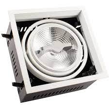 spot led cree cob orientable ar111 15w dimmable blanc chaud 3000k ledkia spot led encastrable led encastrable spot led