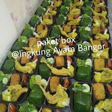 Nah, salah satu sajian ayam yang saat ini sedang populer yaitu ayam. Ingkung Ayam Bangor Paket Box Shopee Indonesia