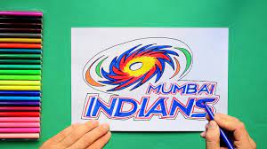 India, mumbai (on yandex.maps/google maps). How To Draw Mumbai Indians Logo Indian Premier League Youtube