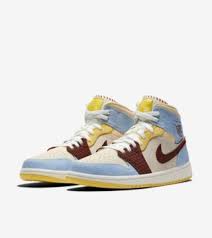 Air Jordan 1 Mid Fearless Maison Chateau Rouge Release Date In 2020 Air Jordans Jordan 1 Mid Jordans