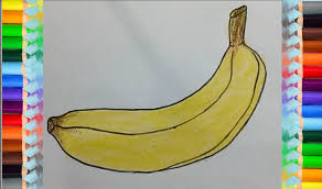 How To Draw A Banana Fruit Drawing Tutorial Https Htdraw Com Wp Content Uploads 2018 08 How To Draw A Banana Step By Ste Fruits Drawing Fruit Best Fruits