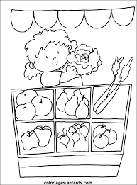 Coloriages De Fruits Et Legumes Pour Enfants Cahier De Coloriage Coloriage Fruits Et Legumes