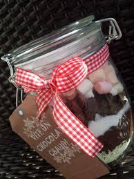 Bocaux De Chocolat Chaud Au Marshmallow Cadeau Gourmand Cadeaux Gourmands Recette Chocolat Chaud Cadeaux Chocolat Chaud