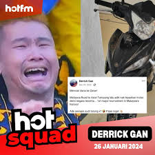Kalau korang tengok game semalam, mesti korang perasan brader ni kan!  Derrick menangis lepas Harimau Malaya dapat goal ke-3 tau 🥹 Dan ada cerita  disebalik tu, Derrick sebenarnya jual motor dia sebagai
