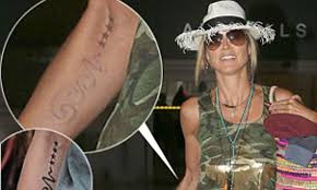 The way back actor was referring to the. Heidi Klum Shows Off The Results Of Tattoo Removal As Seal S Name Is Now Barely Visible On Her Arm Daily Mail Online