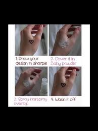 Love body art but not. Diy Permanent Tattoo In 4 Easy Step Diy Temporary Tattoos Diy Fake Tattoo Diy Tattoo Permanent