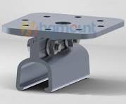 Pre-assembly klip lok solar mounting clamp photovoltaic ...