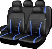 CAR PASS Leather Seat Covers Full Set Universal Water Resistant 3D Foam  Back Support, Luxury Comfort Automotive 5 Seat Covers All Season Fit For ...