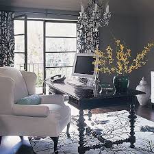 Black And White Desk Chair Cozy At The Computer Using Armchairs As Desk Chairs Home Home Office Decor Home Office Design