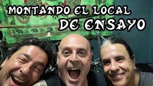 El local de ensayo...