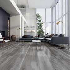 The look of eucalyptus, patagonian walnut, java bamboo, caribbean rosewood, and brazilian cherry are available within floor & decor's selection. Laminate Flooring Living Room Grey Oak Laminate Flooring Grey Laminate Flooring