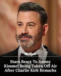 Celebrities are not staying silent about Jimmy Kimmel's situation!