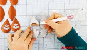 Learn how to combine our earring cut files with leatherette sheets to make your own layered leather earrings with your cricut explore air 2. Faux Leather Earrings With Cricut Jennifer Maker