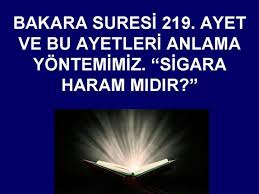 Bakara 219 Ayet Ve Bu Ayetleri Anlama Yontemimiz Sigara Haram Midir Hakyolkuran