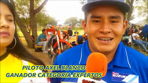 entrevista al piloto Axel Blanco en el enduro pista el tequio