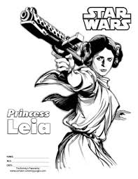 Star Wars Princess Leia Coloring Pages Star Wars Online Coloring Pages Princess Leia Star Wars Drawings Star Wars Kids Crafts Star Wars Stencil
