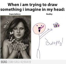 When I Try Drawing Just For Laughs Stupid Funny Expectation Vs Reality