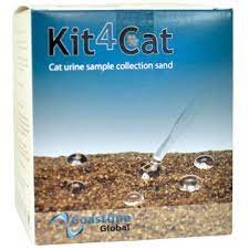 Kit4cat Cat Urine Sample Collection Sand 3 Part Box Cat Urine Urinal Cats