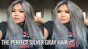 My review and experience with ion color brilliance demi permanent color. Dying My Hair Dark Gray At Home Ion Demi Permanent Color Chrome Leslie Arellano Youtube