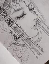 41 Ideas For Art Design Drawing Cool Drawing Design Art Indian Art Paintings Art Sketches Pencil Pencil Art Drawings