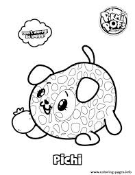 Free printable coloring pages for children that you can print out and color. Pikmi Pops Dog Pichi Coloring Pages Printable