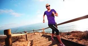 Woman Running Up Hill Poster Ocean Background Inspirational Quote 24x36 Rare Half Marathon Training Plan Half Marathon Training Programme Marathon Training Plan