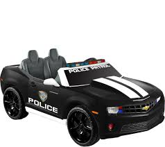 Black And White Police Car Designs Kid Motorz Black Chevrolet Camaro Police Edition Two Seater Qvc Com In 2020 Chevrolet Camaro Camaro Toy Cars For Kids