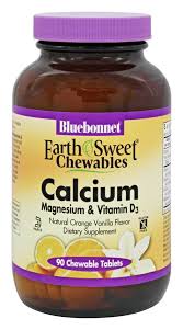 This is the best calcium supplement. Buy Bluebonnet Nutrition Earthsweet Chewables Calcium Magnesium Vitamin D3 Natural Orange Vanilla 90 Chewable Tablets At Luckyvitamin Com