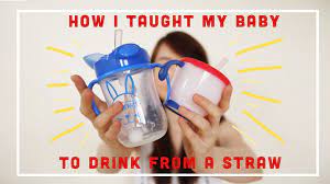 Mom Hack How I Taught My Baby To Drink From A Straw Effective Youtube