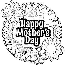 The holiday can be a challenge for many people dealing with grief, emotion, and complex family dynamics. Say Happy Mother S Day With This Coloring Page Filled With Flowers And Hearts Free T Mothers Day Coloring Pages Free Printable Coloring Pages Coloring Pages