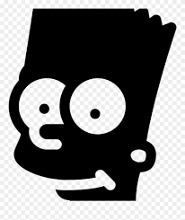 Namun grafiti hitam putih pun gak kalah keren juga dengan gambar pada umumnya. Simpsons Art Hitam Putih Clipart 4196607 Pinclipart