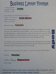 Business Letter Anchor Chart Letter Writing For Kids Business Letter Example Business Letter Format