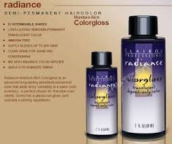 radiance colorgloss semi permanent hair color on popscreen