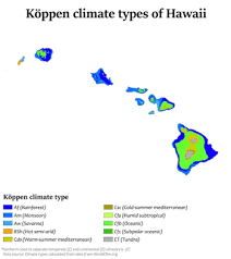 climate of hawaii wikipedia