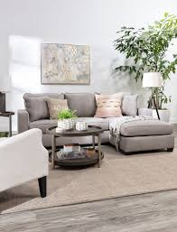 Egan Ii Cement 93 Sofa With Reversible Chaise Living Room Decor Apartment Small Living Room Decor Living Room Decor Cozy