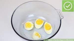 Place the container of water in the microwave and heat it to a full boil. How To S Wiki 88 How To Boil Eggs In Microwave In Hindi