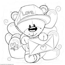 Getcoloringpages Org Free Coloring Pages To Download Teddy Bear Coloring Pages Love Coloring Pages Bear Coloring Pages
