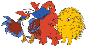 Olympic mascots are usually two or more animal figures or characters from the host country. Olly Syd Millie And Lizzie Wikipedia