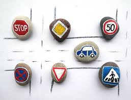 Road Signs With Magnets European Traffic Symbols Play For Magnetic Chalkboard Eco Toys Gift Idea For Boys Traffic Symbols Eco Toys Transportation For Kids