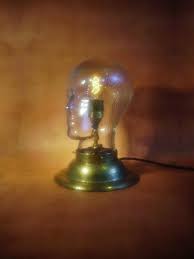Vintage Glass Mannequin Head Lamp Hat Stand Headphone Etsy Lamp Headlamp Hat Stand