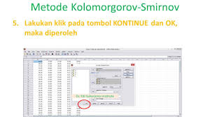 Uji Normalitas Data Kolmogorov Smirnov Youtube