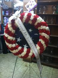 Military Wreath Funeral Floral Arrangements Funeral Floral Funeral Arrangements