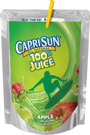 Capri Sun 100 Juice Apple 6 Fl Oz 10 Ct Capri Sun Juice Food