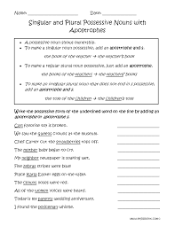 nouns worksheets possessive nouns worksheets possessive nouns possessive nouns worksheets nouns worksheet