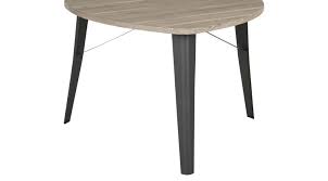 Evander Gray Triangle Dining Table Casual