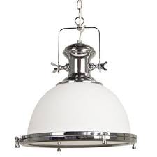 Pfeiffer 1 Light Steel Pendant Chrome Pendant Lighting Industrial Pendant Lights Chrome Industrial Pendant Light
