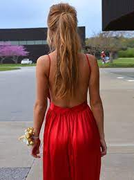 A Line Spaghetti Straps Backless Floor Length Red Prom Dress Maxi Dress Prom V Neck Prom Dresses Spaghetti Strap Prom Dress