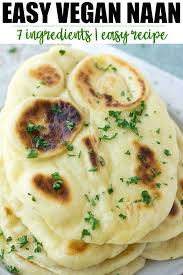 Easy Vegan Naan Recipe So Soft Fluffy And Easy To Make Noracooks Vegan Plantbased Bread Naan Vegan Recipes Easy Vegan Naan Vegan Cooking